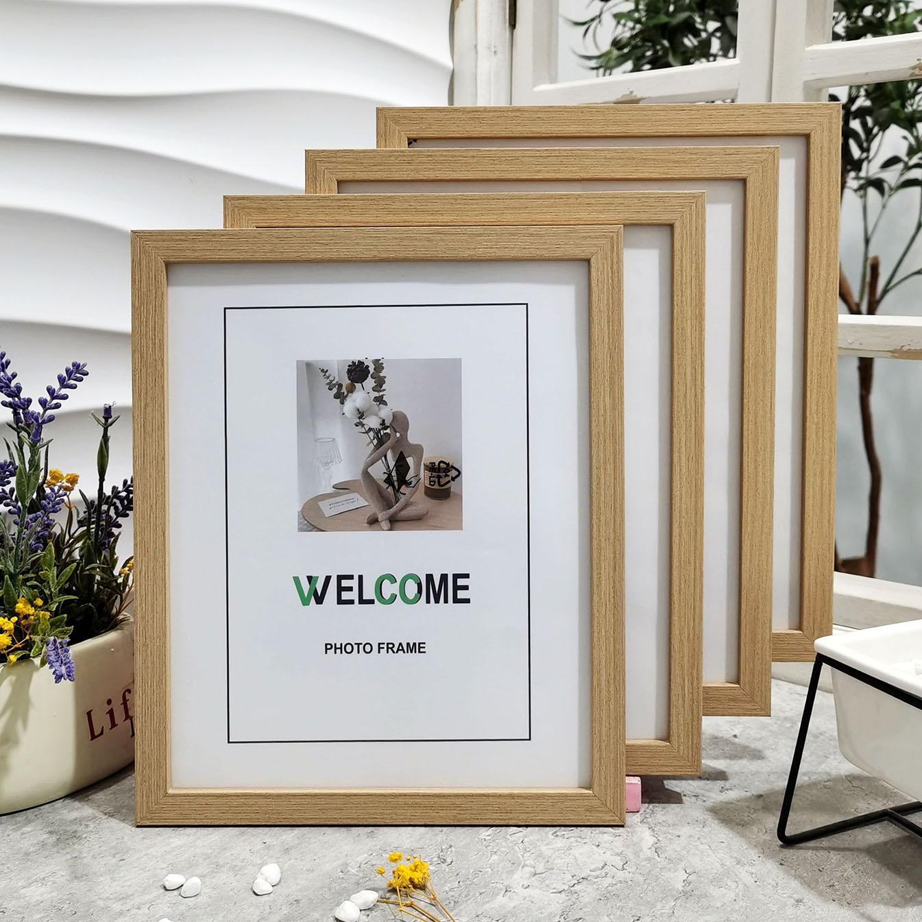 Ensemble de cadres Photo en bo - Engraved Wood Frame avis et prix