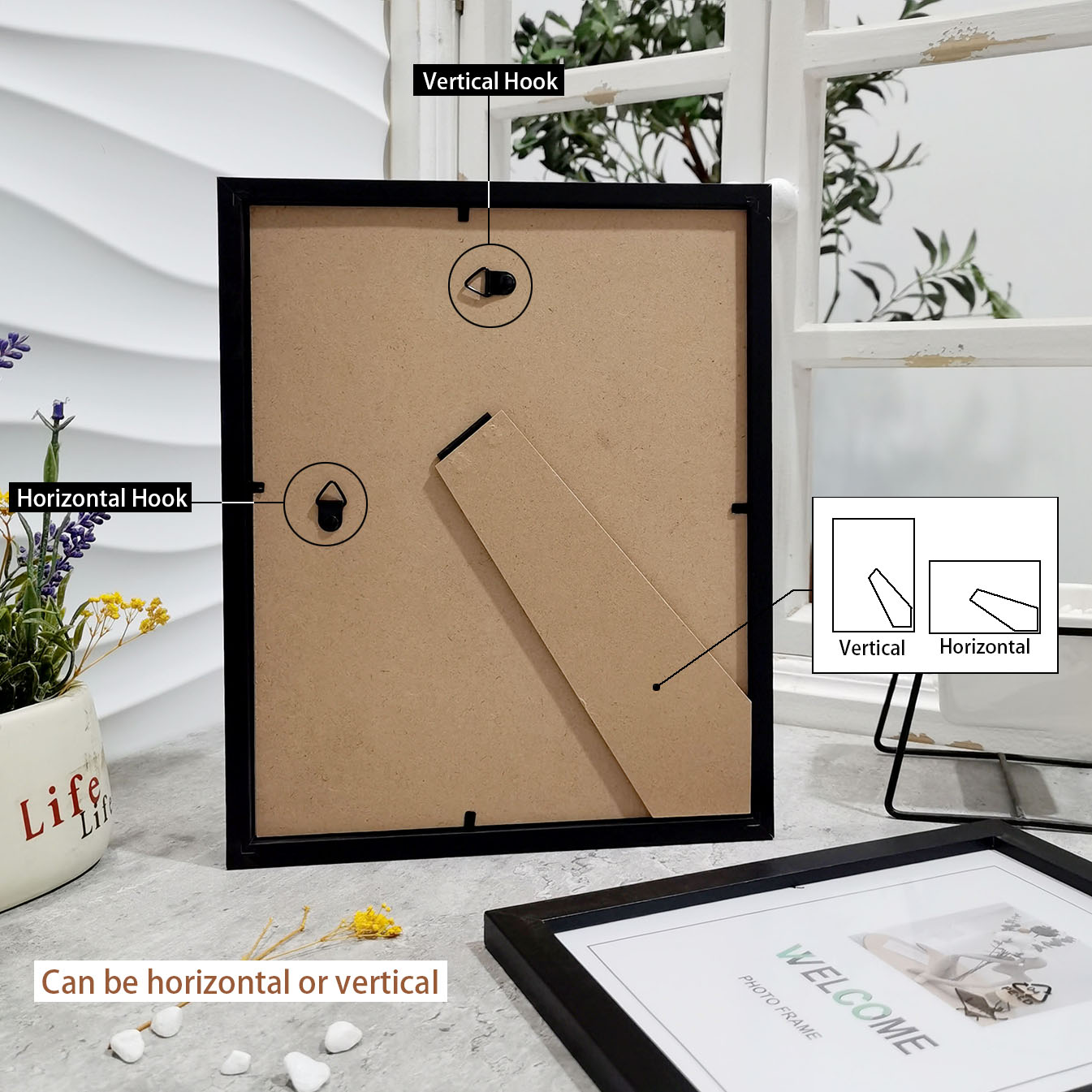 Ensemble de cadres Photo en bo - Engraved Wood Frame avis et prix