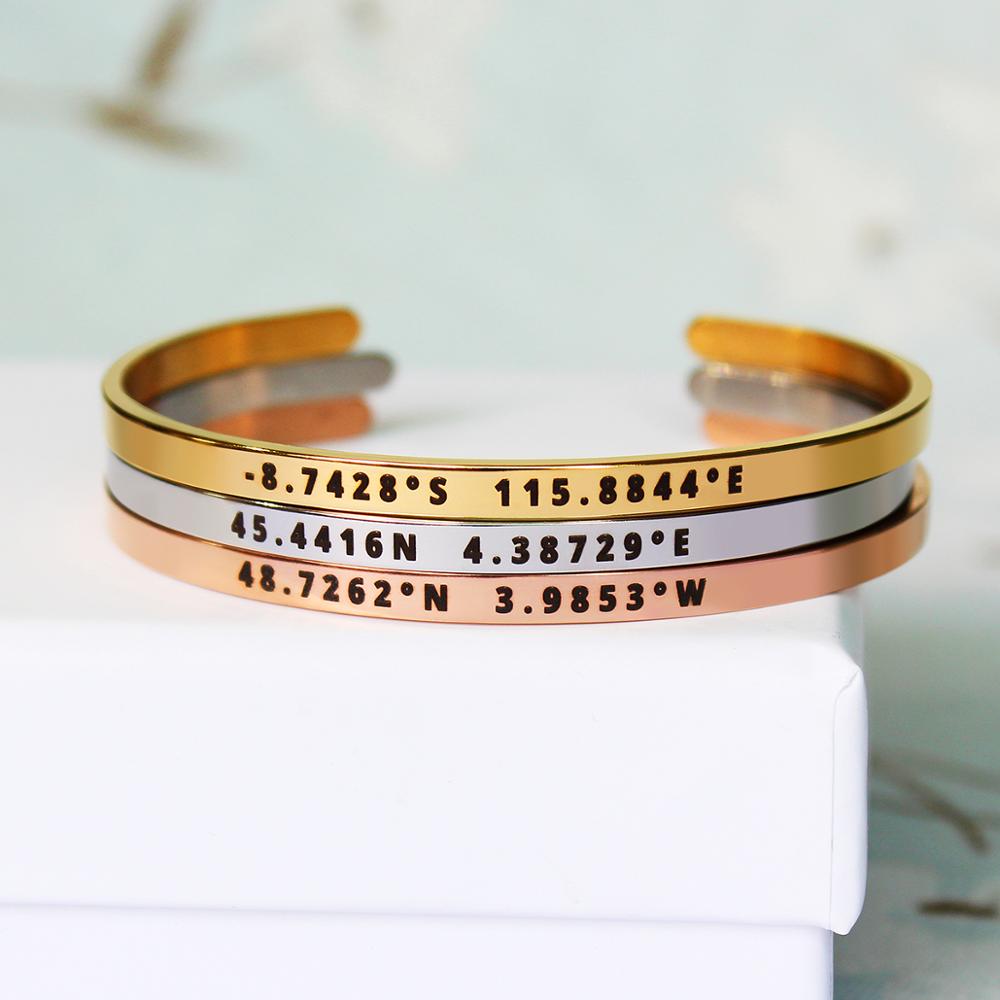 Bracelet de coordonnées person - Coordinates Bracelet avis et prix