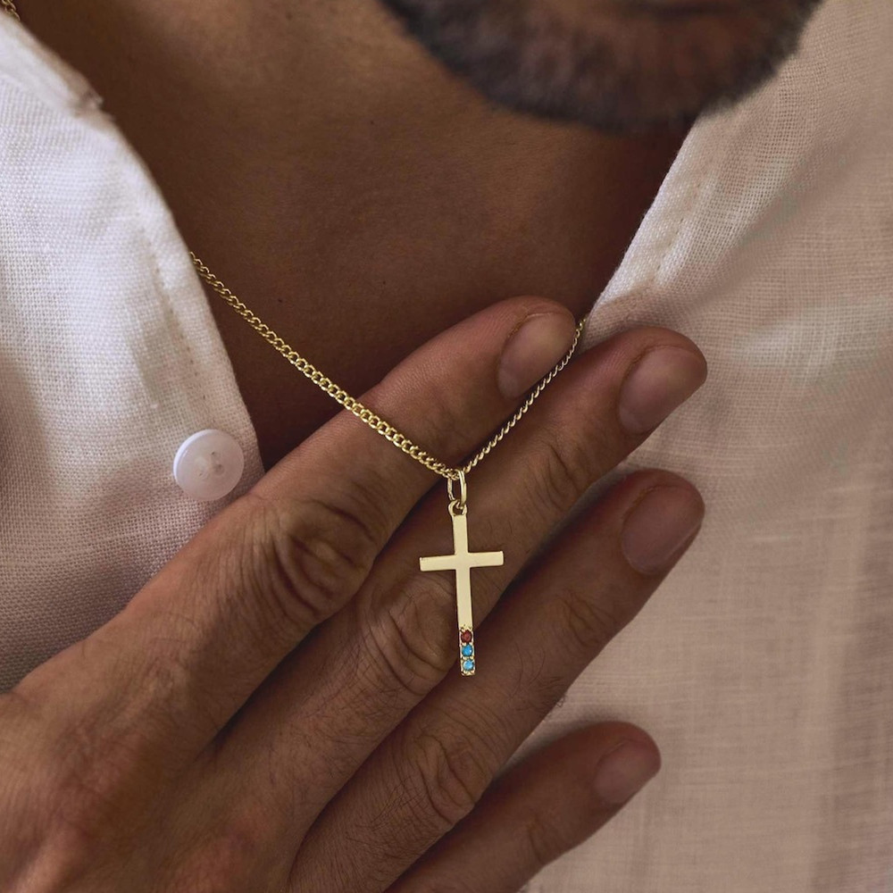 Collier pendentif croix person - Name Necklace Custom avis et prix