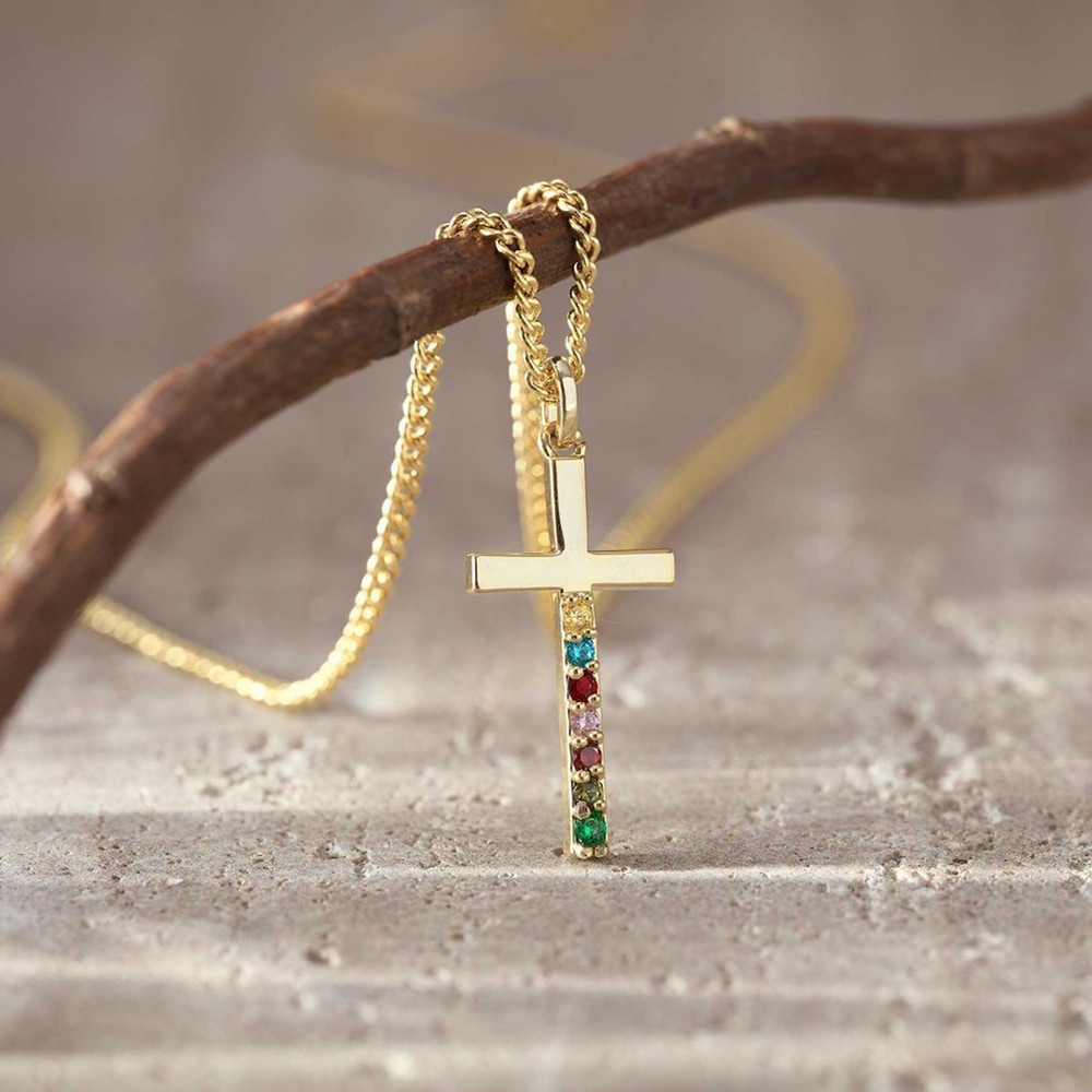 Collier pendentif croix person - Name Necklace Custom avis et prix